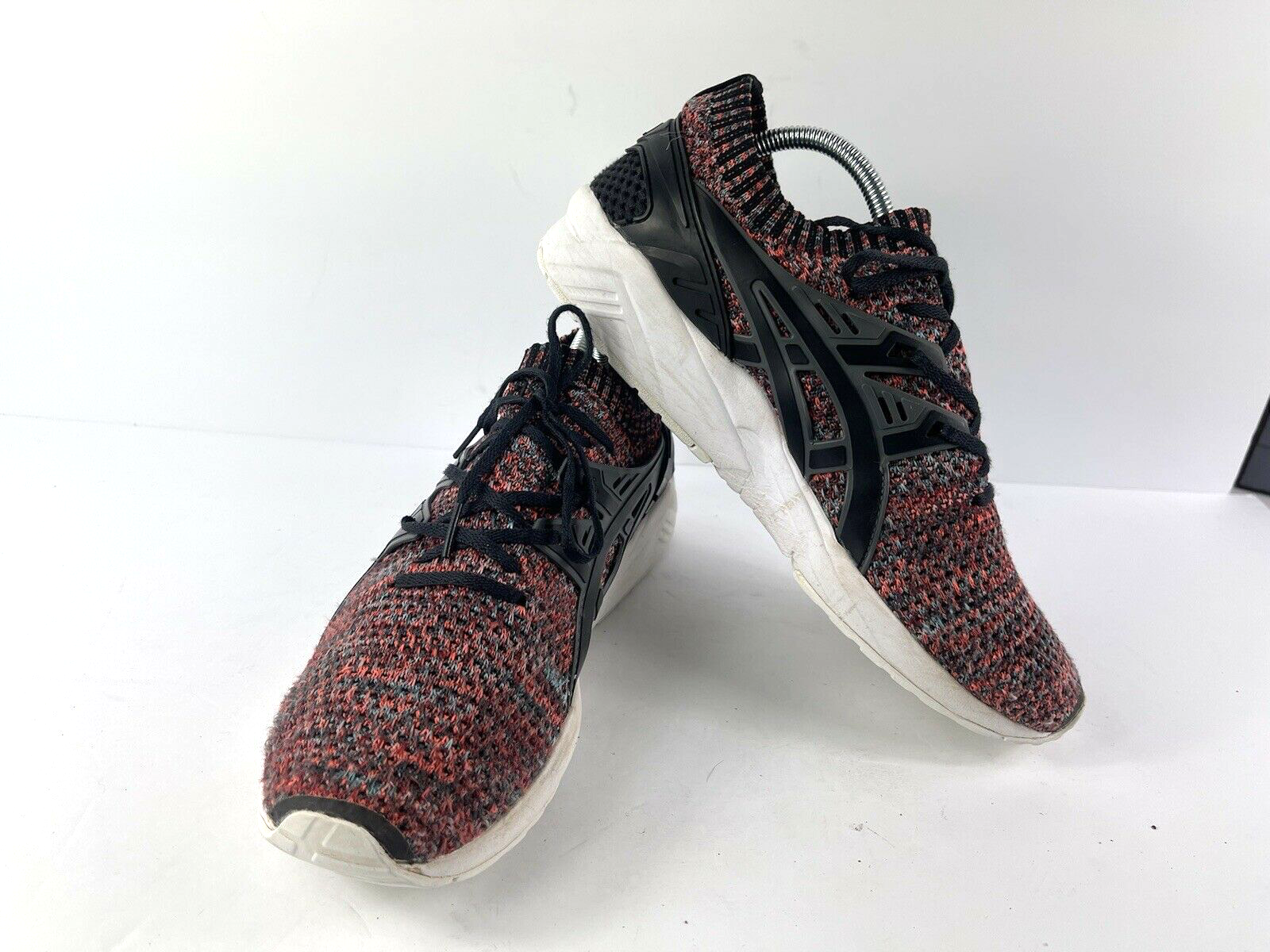 Asics Sneakers Men 9.5 M Gel Kayano Running Shoes Knit Multicolor Mesh T... - $34.47