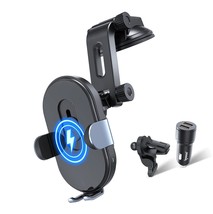 Wireless Car Charger, [Auto-Detection Technology] [Case IPOW - £94.53 GBP