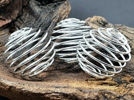 Tumblestone Cages for Gemstone Crystals, Choose 19mm x 19mm Wire Cages x 3 - £3.31 GBP
