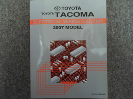 2007 Toyota TACOMA Électrique Diagramme Câblage Service Atelier Manuel Ewd Usine - £55.83 GBP