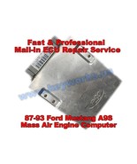 87-93 Ford Mustang 5.0 A9S Mass Air Engine Computer ECU- MAIL-IN REPAIR ... - $2,752.07 MXN