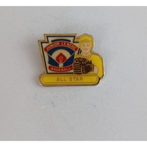 Vintage Junior League Baseball All Star Lapel Hat Pin - £6.57 GBP