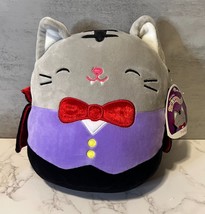 Squishmallow Halloween 2021 Tally The Vampire Cat 8” NWT Stuffed Soft Plush Toy - £11.36 GBP