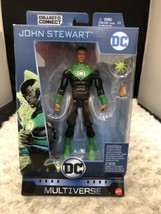DC Multiverse - John Stewart / Green Lantern - 6&quot; Figure -Ninja Batman BAF NEW - £35.49 GBP