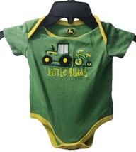 John Deere Size 6/9M Tractor How I Roll Bodysuit Green - £11.94 GBP