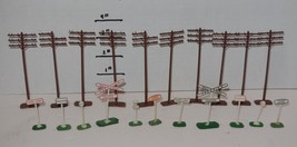 Tyco HO Scale Light Post and accessories From Set #905 - $15.51