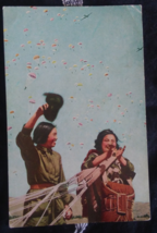 Chinese Paratroop Parachute Postcard WWII - $40.00