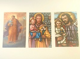 Saint Joseph Prayer Card, New /3 images to choose from - £2.37 GBP
