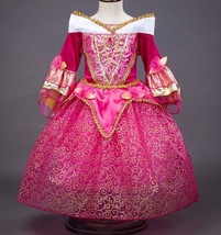 Sleeping Beauty Princess Aurora Party Dress kids Costume Dress for girls... - $19.98