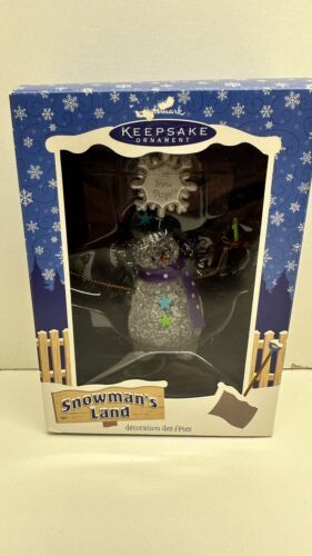 Primary image for SNOWMANS LAND - I'M SNOW ANGEL! Hallmark Christmas Keepsake Ornament 2003
