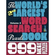 The World&#39;s 2nd Largest Word Search Puzzle Book: 999 More Puzzles (Vol. ... - £33.81 GBP