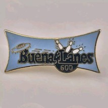 Buena Lanes Vintage Pin 600 Bowling Award - $9.95