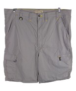 Wrangler Performance Cargo Hiking Shorts Mens size 44 Light Gray Measure... - $34.09 CAD