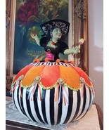 Katherine&#39;s Collection Halloween Pumpkin Witch 2016 Retired Tricky Treat... - £367.87 GBP