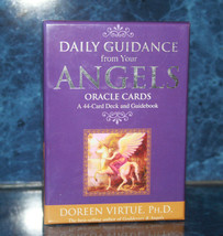 Doreen Virtue: Daily Guidance From Your Angels Oracle Card &amp; Guidebook Rare - £75.50 GBP