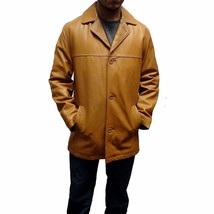 Knoles &amp; Carter Men&#39;s Brasco Leather Jacket - £102.93 GBP