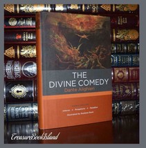 Complete Divine Comedy by Dante Aligieri Inferno Illustrated New Hardcover Gift - £75.37 GBP