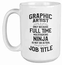 Cool Graphic Artist Coffee &amp; Tea Mug for Designer and Illustrator (15oz) - $24.74