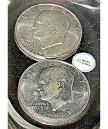 Eisenhower Dollar - 1971 D and 1971 D AA20-CND7016 - £32.01 GBP
