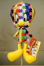 NWT Looney Tunes Tweety Bird Plush Toy Factory Autism Awareness Puzzle F... - £19.48 GBP