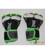 Everlast Training Gloves Size Medium Boxing MMA Green - £11.24 GBP