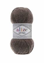 90% Acrylic 10% Wool Yarn Alize Extra Thread Crochet Hand Knitting Yarn Soft Acr - £21.49 GBP
