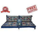 With SPONGE Arabic Turkish Kilim Corner Set Sofa Cushion pillows Lounge ... - £302.09 GBP