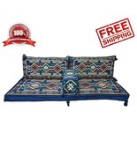 With SPONGE Arabic Turkish Kilim Corner Set Sofa Cushion pillows Lounge ... - $7,304.89 MXN
