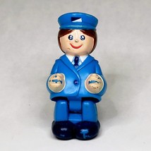 Federal Express Air Cargo Pilot Man Vintage 1984 Playskool Playset Figure Toy - $9.70
