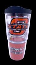 Oklahoma State Tervis Mug Cup OSU Cowboys Lidded Travel - $29.35 CAD