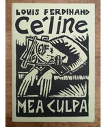 Mea Culpa - Louis Ferdinand Celine - £6.18 GBP