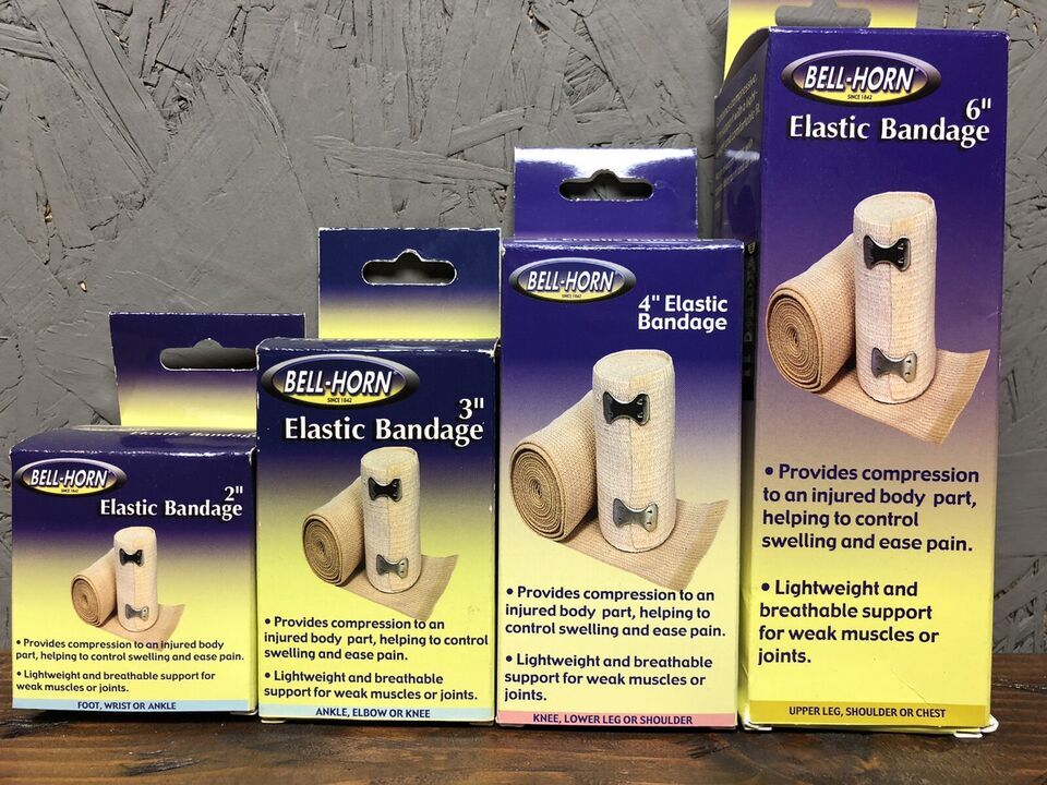 Elastic Bandage Wrap Kit - Comes with 6&quot; 4&quot; 3&quot; and 2&quot; wraps - $24.25