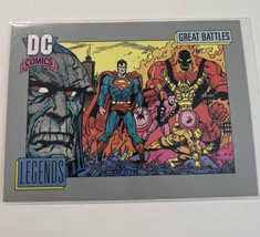DC Comic Card 1992 Series I Great Battles Legends  1986-1987 #148  Card A - £1.76 GBP