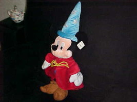 24&quot; Disney Sorcerer Apprentice Mickey Wizard Plush Toy With Tags From Fantasia  - £27.33 GBP