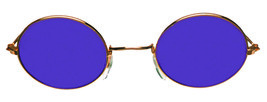 Glasses John Gold Purple - £52.62 GBP