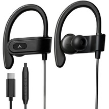 Avantree C171 - Wired USB C Headphones & Microphone for Sports and Running with  - £31.92 GBP
