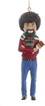 Kurt Adler Bob Ross "Happy Little Christmas" Figural Ornament - £9.73 GBP