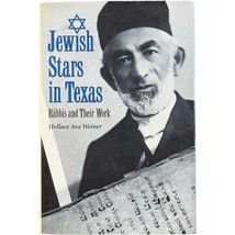 Signed Jewish Stars In Texas Rabbis And Their Work Hollis Ava Wiener Book HCDJ - £18.26 GBP