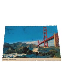 Postcard Golden Gate Bridge San Francisco Bay California Chrome Posted - £5.44 GBP