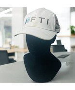 FTI Wilson Staff Harrington Ecru Embroidered Strapback Cotton Golf Hat - $353.75 MXN