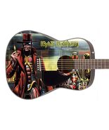 Guitar Skin Axe Wrap Re-skin Acoustic Iron Maiden Somewhere in Time 1612 - $65.29
