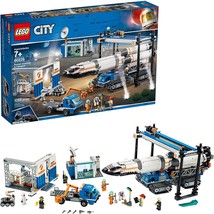 LEGO City Space Rocket Assembly &amp; Transport 60229 Toy Set (1055 Pieces) - £119.89 GBP