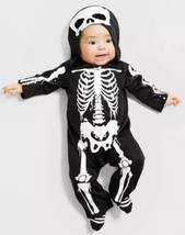 Hyde And Eek! Skeleton Halloween Costume Baby Infant Size 6-12 Months Nwt - £10.31 GBP