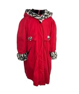 Vintage FW Fischer &amp; Co. Red Coat Dalmatian Accents Kids Girl Sz 6 - £33.21 GBP