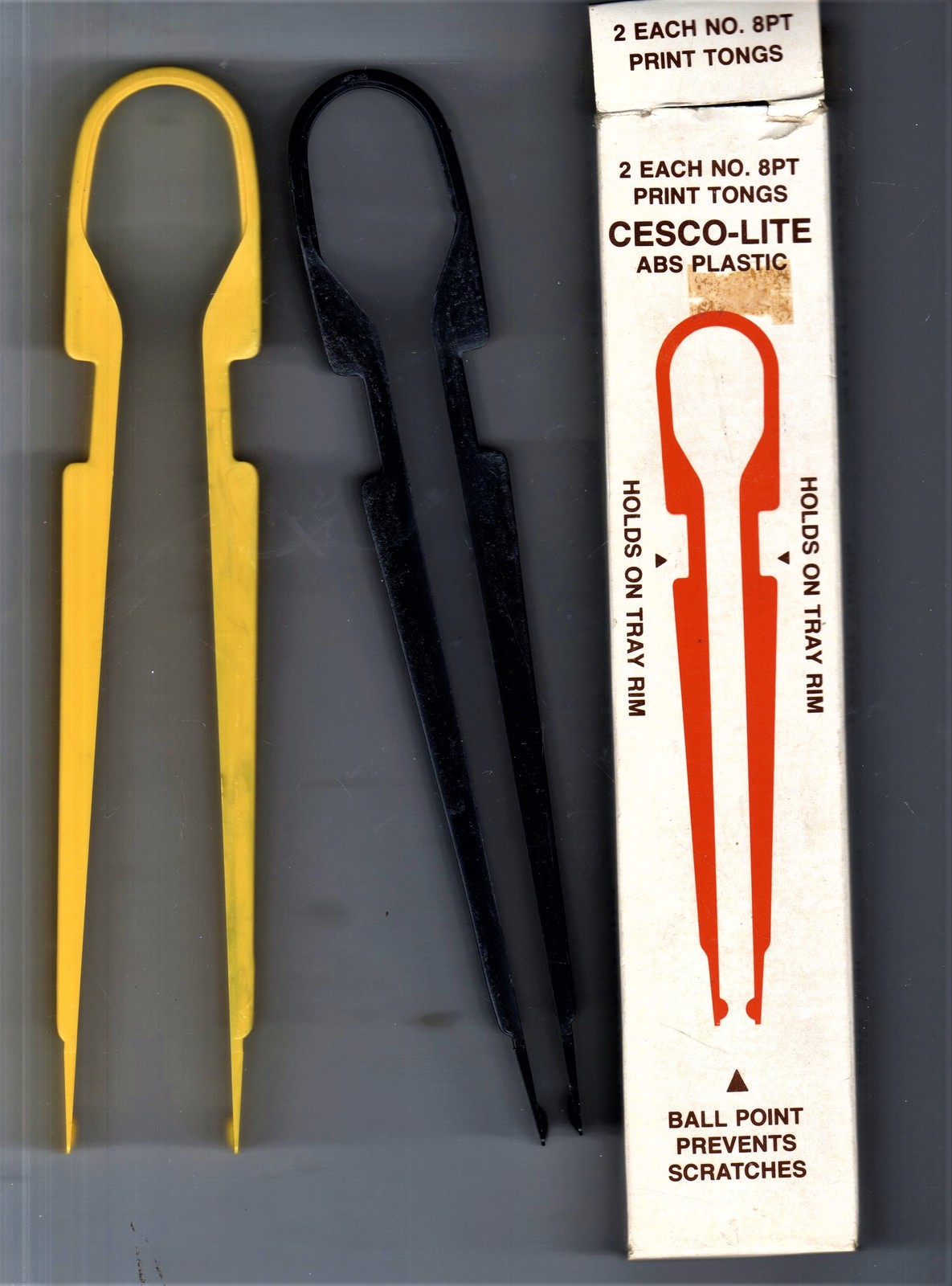 Dark Room Photography set of 2 print tongs - $5.00