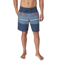 Hang Ten Men&#39;s Size XL Blue Stretch Internal Liner Quick Dry Swim Trunk Shorts - £6.29 GBP