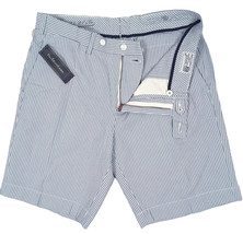 NEW $90 Polo Ralph Lauren Seersucker Shorts! 38 40 Blue &amp; Off White Suff... - $42.99