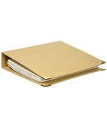 ADORNit Coloring Kraft 3-Ring Blank Binder Blank 9&quot; 9 3/4&quot; cover  7&quot;x9 1... - £15.84 GBP