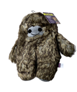 Multipet Plush Enuff Yeti Betty Squeaker Cuddle Large Dog Toy 13in Brown - $25.99
