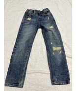 Boys Size 10 Guess Jeans Straight Distressed - $17.71 CAD